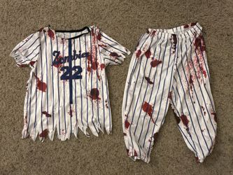 Baseball Zombie Costume Size L