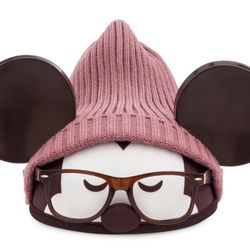 Disney Parks Designer Collection Jarrod Maruyama Hipster Mickey Adult Ear Hat
