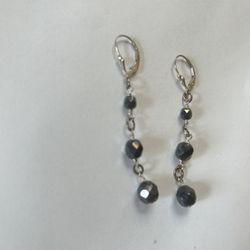 New Sterling silver earrings 