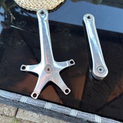 Vintage Campagnolo Three Piece Bicycle Cranks $20