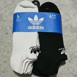 Adidas Socks (No Show) 6 Pairs