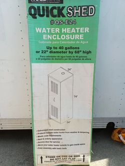 Water heater enclosure