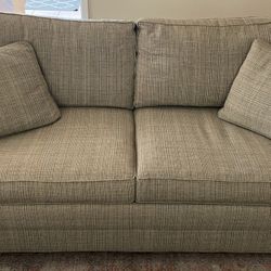 Beige Ethan Allen Sofa