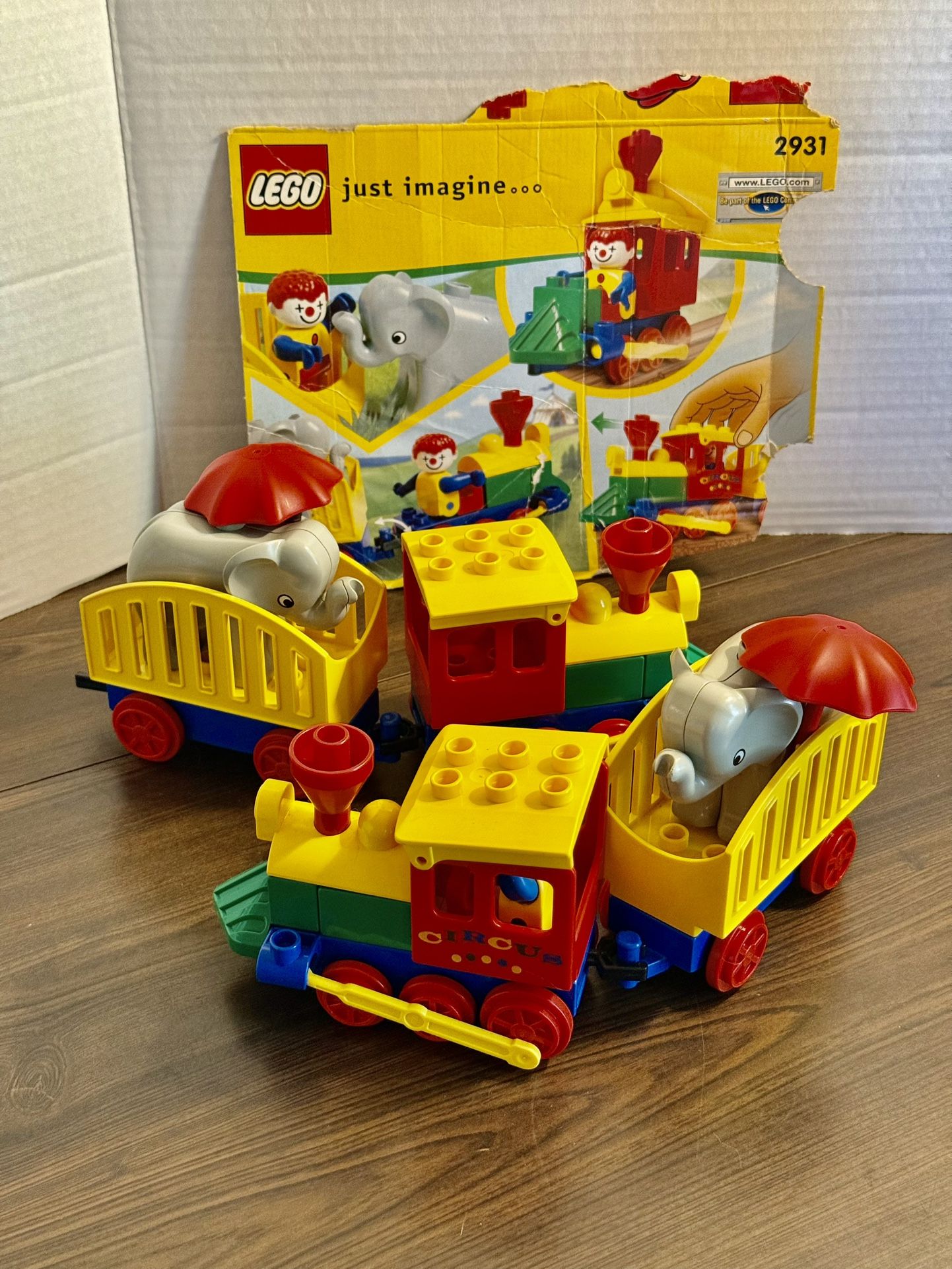 Duplo Lego 2931 Push-Along Circus
