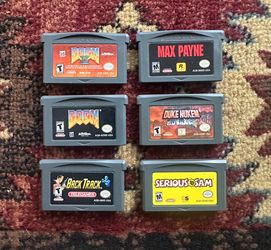 Nintendo Gameboy Advance Videogames