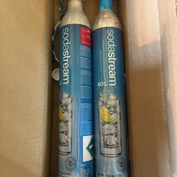Two Soda Stream Co2 Canisters