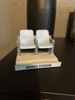 Rare Dodgers Seat Card Holder Bobblehead