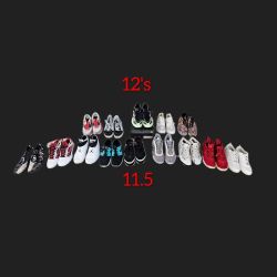 Sneakers Lot Sz 11.5-12 Buy 2 Get 3rd Free