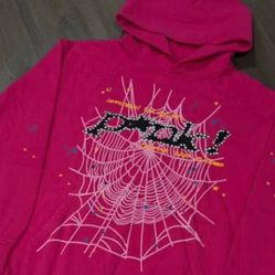 Pink Spider Hoodie