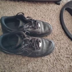 Black Air Force 1s