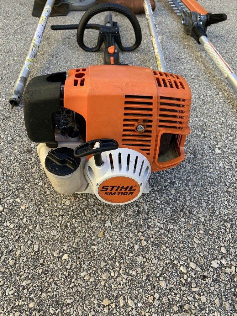 Stihl kombi system KM110R trimmer edger weed eater