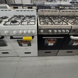 AVANTI 20” Stove Gas White 