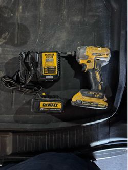 Dewalt impact with batteries