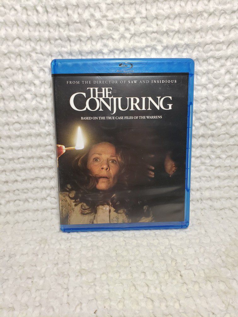The Conjuring Blu-ray movie rated R 2 disk set. 