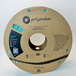 Polymaker PolyLite ABS 3D Printer Filament 1kg Teal