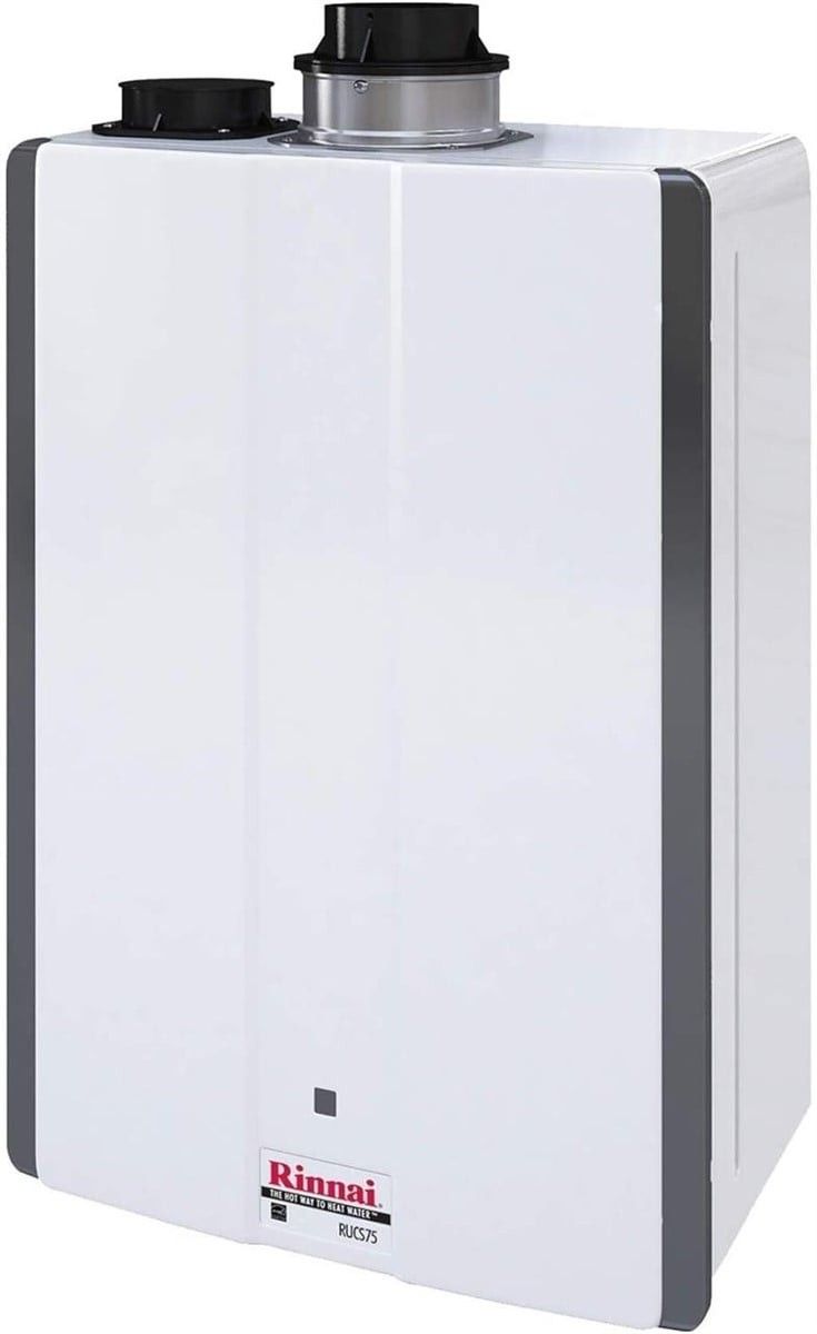 Brand New In Box Rinnai RUCS75iP Tankless Water Heater 7.5 GPM Propane OR Natural Gas