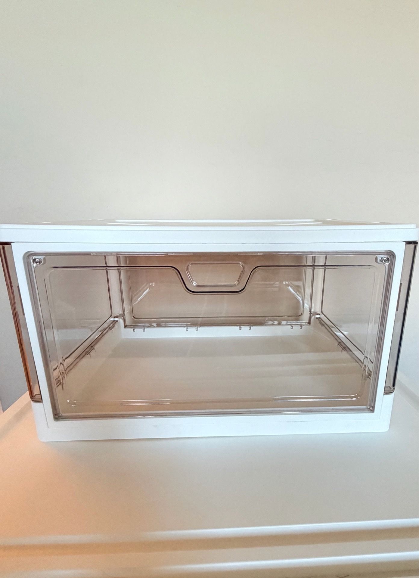 Clear Door Storage Bin