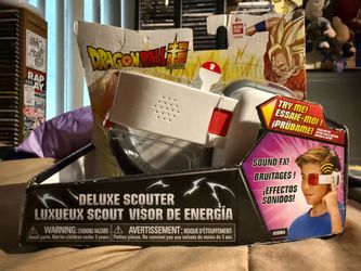 Dragon Ball Super Deluxe Scouter with SFX & Red Lens Toy