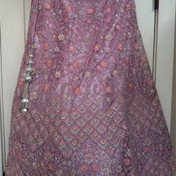 Indian Lehenga Choli Dupatta Set