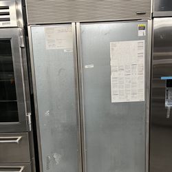 Panel Ready Sub Zero Side By Side Built In 48” Refrigerator 