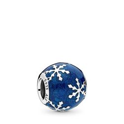 Authentic Pandora Wintry Delight Charm Snowflake