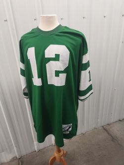 NFL Throwback #12 Joe Namath. Football Jersey 1968