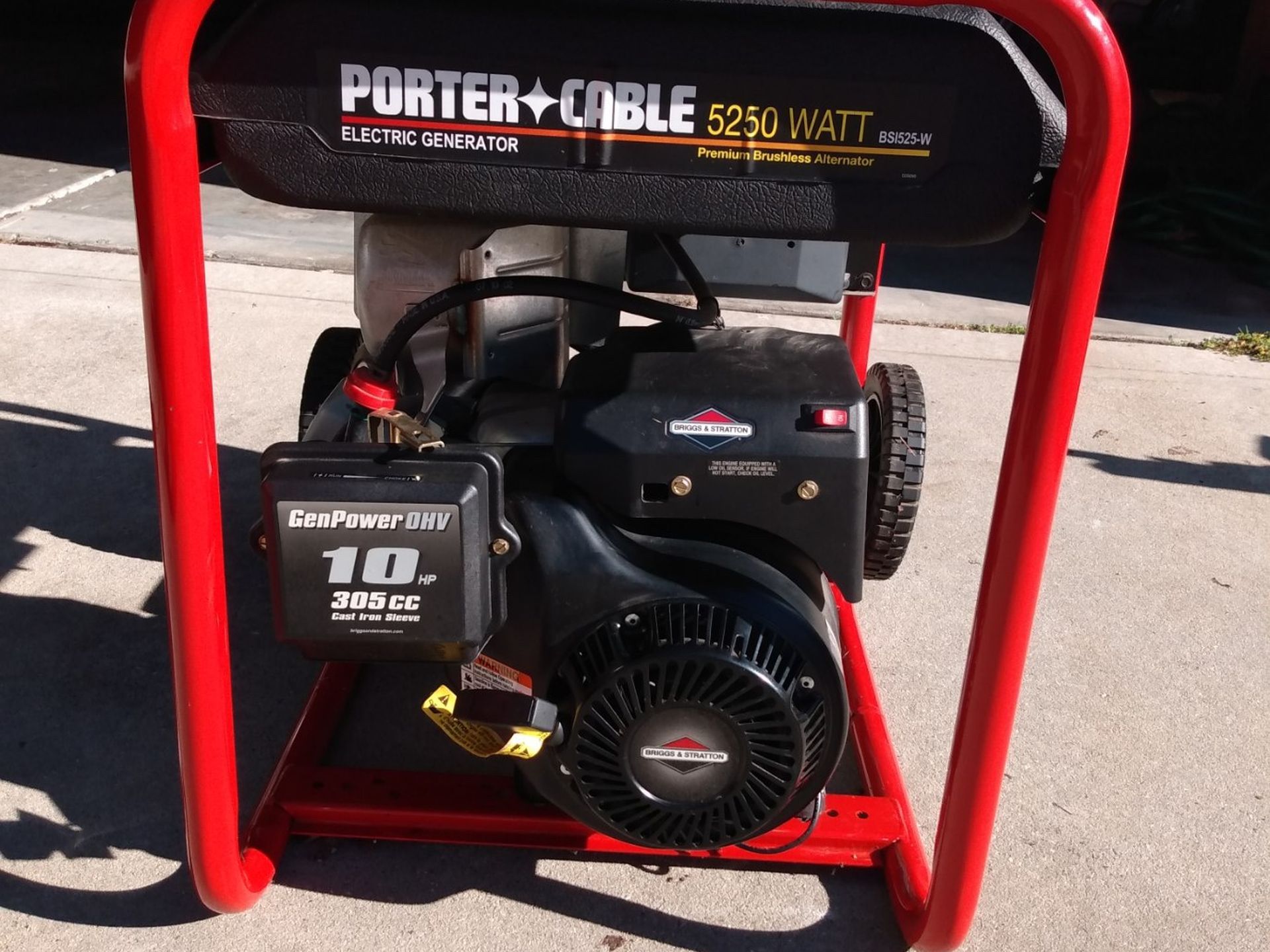 Porter Cable electric generator