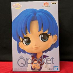 🌙Pretty Guardian Sailor Moon Eternal Movie Q Posket Ami Mizuno Sailor Mercury (Version A)