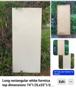 Formica rectangular top ( countertop)