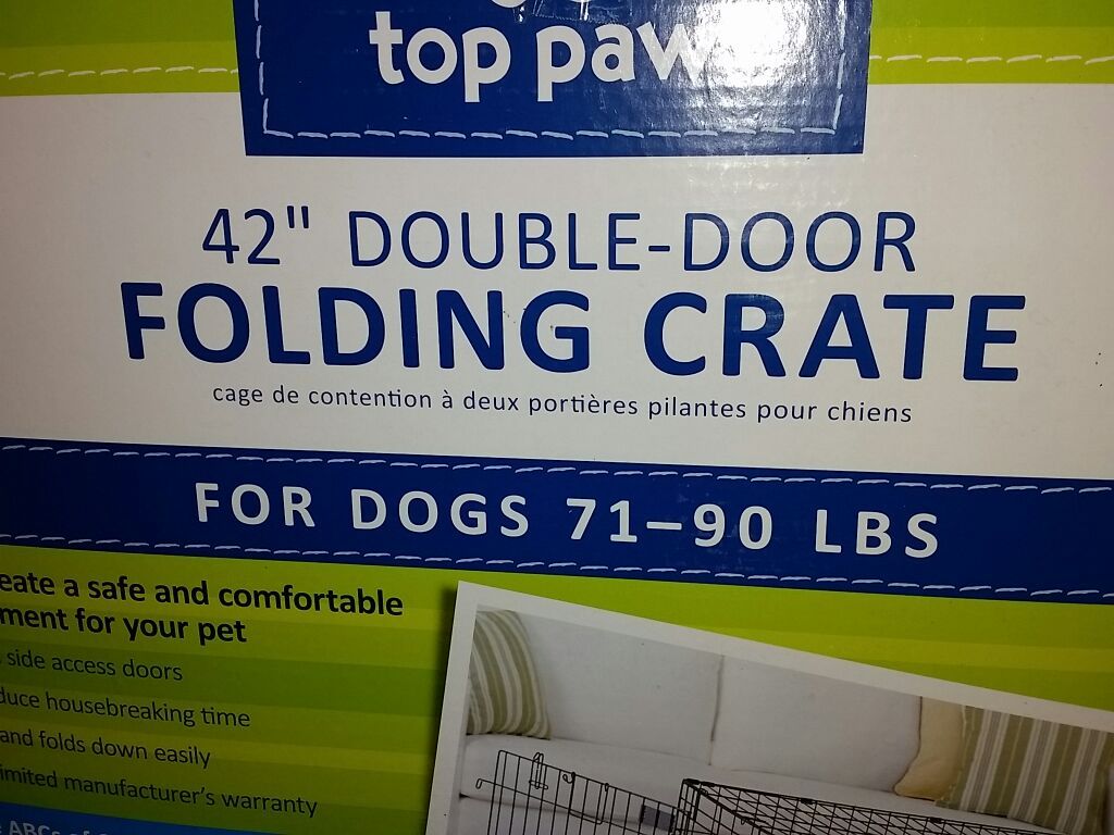 Top Paw Large Dog Crate 42" for Sale in Monroe, NC OfferUp