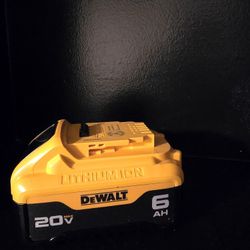 Dewalt Battery 6ah 