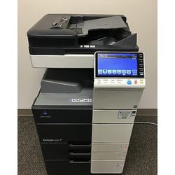 Konica Minolta Bizhub C454 Copier Printer Scanner Fax LOW 295k total page count
