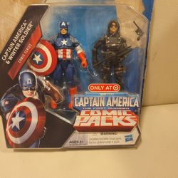 Captain America And Winters Soldiers Action Figure 