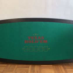 POKER TABLE WITH REMOVEABLE LEGS RIGHT NEXT TO SDSU