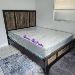 NEW QUEEN MATTRESS AND BOX SPRING 😉 100% QUALITY & CONFORM 👌