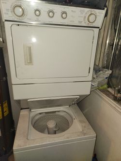 Whirlpool Stacked Washer Dryer Unit