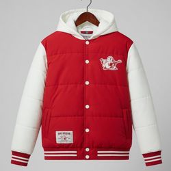 **Brand New True Religion Puffer Varsity Jacket - XL**