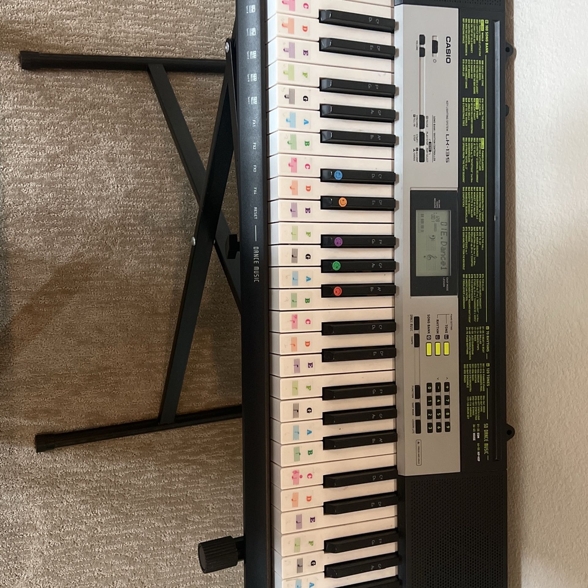 ふみかCasio LK-135 61鍵キーボード LK-135 | CASIO