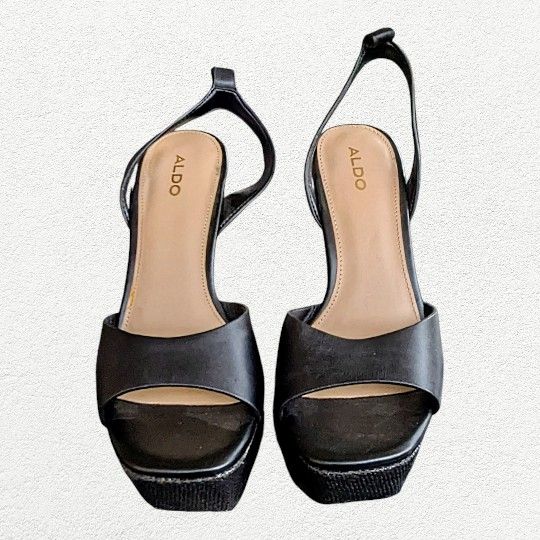 Aldo Black Platforms