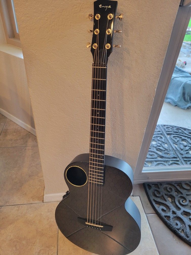 Enya Carbon Fiber Acoustic Electric Guitar