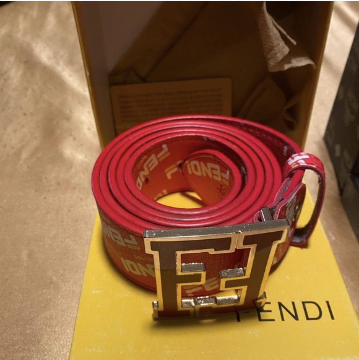 Brand new fendi belt