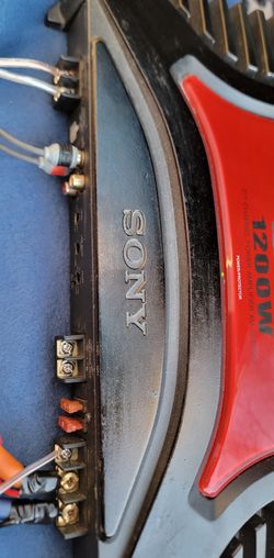 Sony xplod 1200w Amplifier.