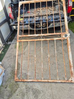 Two panel gate 84x48 each