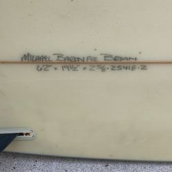 Byrne Michael Baron Surfboard 6’2