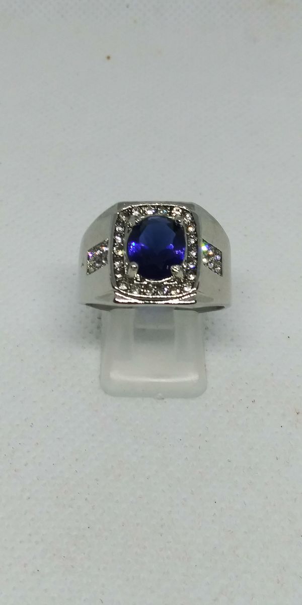 Men&#39;s Size 10 Blue Sapphire Ring for Sale in Daytona Beach, FL - OfferUp
