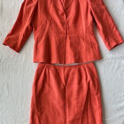 Size 14P Kasper skirt and blazer set suit  #11