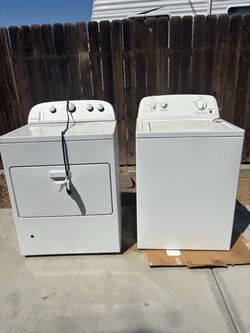 Washer high Efficiency bran  and dryer Whirlpool bran