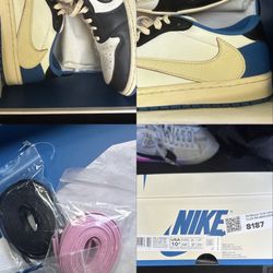 Travis Scott Fragment Jordan 1 Low