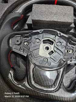 BRAND NEW 2020-2026 TOYOTA SUPRA A90 A91 Real Carbon Fiber Steering Wheel