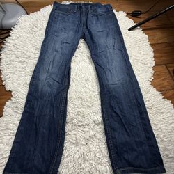 Levi’s men’s blue denim bootcut jeans  34x30  Smoke free home